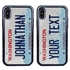 Personalized License Plate Case for iPhone XS Max – Hybrid Washington
