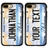 Personalized License Plate Case for iPhone 7 Plus / 8 Plus – Hybrid Alabama
