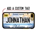 Personalized License Plate Case for iPhone 7 Plus / 8 Plus – Hybrid Alabama

