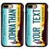Personalized License Plate Case for iPhone 7 Plus / 8 Plus – Hybrid Arizona
