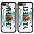 Personalized License Plate Case for iPhone 7 Plus / 8 Plus – Hybrid Florida

