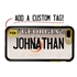 Personalized License Plate Case for iPhone 7 Plus / 8 Plus – Hybrid Georgia
