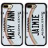 Personalized License Plate Case for iPhone 7 Plus / 8 Plus – Hybrid Hawaii
