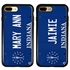 Personalized License Plate Case for iPhone 7 Plus / 8 Plus – Hybrid Indiana
