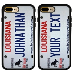 
Personalized License Plate Case for iPhone 7 Plus / 8 Plus – Hybrid Louisiana