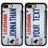 Personalized License Plate Case for iPhone 7 Plus / 8 Plus – Hybrid Louisiana
