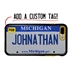 Personalized License Plate Case for iPhone 7 Plus / 8 Plus – Hybrid Michigan
