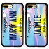 Personalized License Plate Case for iPhone 7 Plus / 8 Plus – Hybrid Mississippi
