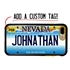 Personalized License Plate Case for iPhone 7 Plus / 8 Plus – Hybrid Nevada
