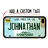 Personalized License Plate Case for iPhone 7 Plus / 8 Plus – Hybrid New Hampshire
