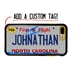 Personalized License Plate Case for iPhone 7 Plus / 8 Plus – Hybrid North Carolina
