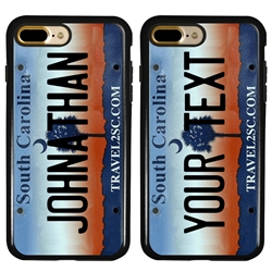 
Personalized License Plate Case for iPhone 7 Plus / 8 Plus – Hybrid South Carolina