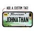 Personalized License Plate Case for iPhone 7 Plus / 8 Plus – Hybrid Tennessee
