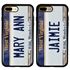 Personalized License Plate Case for iPhone 7 Plus / 8 Plus – Hybrid West Virginia
