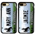 Personalized License Plate Case for iPhone 7 Plus / 8 Plus – Hybrid Wyoming
