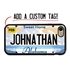 Personalized License Plate Case for iPhone 7 / 8 / SE – Hybrid Alabama
