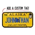 Personalized License Plate Case for iPhone 7 / 8 / SE – Hybrid Alaska
