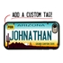 Personalized License Plate Case for iPhone 7 / 8 / SE – Hybrid Arizona
