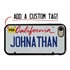Personalized License Plate Case for iPhone 7 / 8 / SE – Hybrid California
