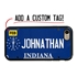 Personalized License Plate Case for iPhone 7 / 8 / SE – Hybrid Indiana
