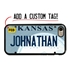 Personalized License Plate Case for iPhone 7 / 8 / SE – Hybrid Kansas

