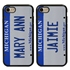Personalized License Plate Case for iPhone 7 / 8 / SE – Hybrid Michigan
