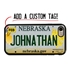 Personalized License Plate Case for iPhone 7 / 8 / SE – Hybrid Nebraska
