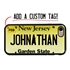 Personalized License Plate Case for iPhone 7 / 8 / SE – Hybrid New Jersey
