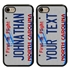 Personalized License Plate Case for iPhone 7 / 8 / SE – Hybrid North Carolina
