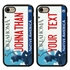 Personalized License Plate Case for iPhone 7 / 8 / SE – Hybrid Oklahoma
