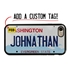 Personalized License Plate Case for iPhone 7 / 8 / SE – Hybrid Washington
