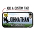 Personalized License Plate Case for iPhone 7 / 8 / SE – Hybrid Wyoming
