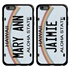 Personalized License Plate Case for iPhone 6 Plus / 6s Plus – Hybrid Hawaii
