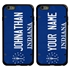 Personalized License Plate Case for iPhone 6 Plus / 6s Plus – Hybrid Indiana
