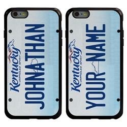 
Personalized License Plate Case for iPhone 6 Plus / 6s Plus – Hybrid Kentucky