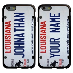 
Personalized License Plate Case for iPhone 6 Plus / 6s Plus – Hybrid Louisiana