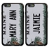 Personalized License Plate Case for iPhone 6 Plus / 6s Plus – Hybrid Maine
