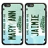 Personalized License Plate Case for iPhone 6 Plus / 6s Plus – Hybrid New Hampshire

