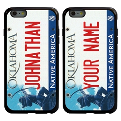 
Personalized License Plate Case for iPhone 6 Plus / 6s Plus – Hybrid Oklahoma