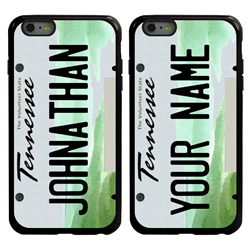 
Personalized License Plate Case for iPhone 6 Plus / 6s Plus – Hybrid Tennessee
