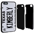 Personalized License Plate Case for iPhone 6 Plus / 6s Plus – Hybrid Texas
