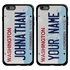 Personalized License Plate Case for iPhone 6 Plus / 6s Plus – Hybrid Washington

