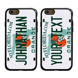 
Personalized License Plate Case for iPhone 6 / 6s – Hybrid Florida