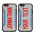 Personalized License Plate Case for iPhone 6 / 6s – Hybrid Massachusetts
