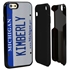 Personalized License Plate Case for iPhone 6 / 6s – Hybrid Michigan
