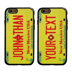 
Personalized License Plate Case for iPhone 6 / 6s – Hybrid New Mexico