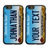 Personalized License Plate Case for iPhone 6 / 6s – Hybrid North Dakota
