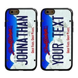 
Personalized License Plate Case for iPhone 6 / 6s – Hybrid South Dakota