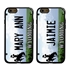 Personalized License Plate Case for iPhone 6 / 6s – Hybrid Wyoming
