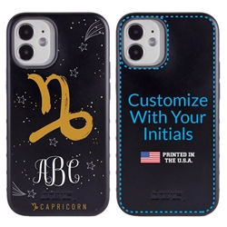 
Zodiac Case for iPhone 12 Mini – Hybrid - Capricorn – Brushtroke - Personalized